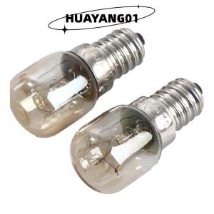 HUAYANG01 [HOT FASHION] 220V E14s เตาอบไมโครเวฟเตาอบเตาอบอุณหภูมิสูงหลอดไฟ blub