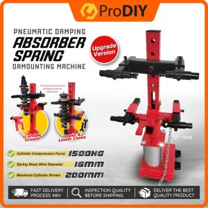 ( QT-1500 ) Pneumatic Damping Spring Damounting Machine (UPGRADED) Compressor Shock Absorber Spring Heavy Duty