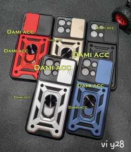 case vivo y18 vivo y28 transformer case robot armor slide case