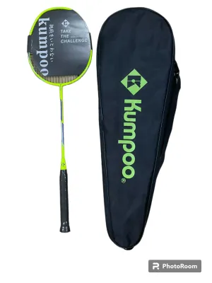 Vợt cầu lông kummpoo k520s pro giá rẻ khung nano carbon vợt cầu lông xịn mà rẻ siêu bền đẹp căng sẵn 10kg (tặng kèm bao vợt và quấn cán Yonex)