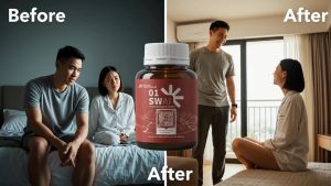 SWAI SW01 Mens Vitality Supplement - L-Arginine + Zinc + Cordyceps for Energy & Stamina - Natural Performance Booster