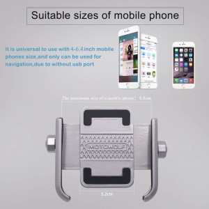 Giá đỡ điện thoại trên xe đạp chủ Giá đỡ điện thoại xe máy 4 màu Giá giữ điện thoại phổ bất kỳ điện thoại nào hoặc tay lái