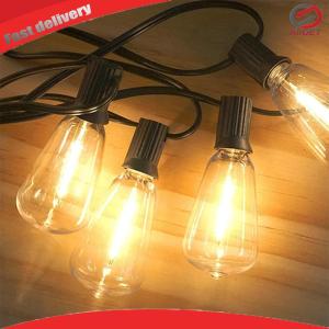 Solar String Lights Shatterproof Bulbs Globe Solar Powered String Lights with 8 Lighting Modes Solar Powered Patio Light for Garden Yard Porch Wedding Party Outdoor Decor