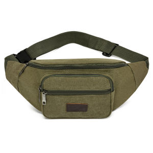 Tas punggung pria wanita import kanvas / tas selempang kanvas import WB 105