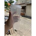 GELAS CUP (25) 700ML PLASTIK PP Inject 24OZ TUTUP BENING 12OZ 14OZ ECO FRIENDLY GELAS MINUM KEMASAN TEBAL MICROWAVE PLASTIK THINWALL + TUTUP. 