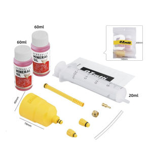 Shimano Hydraulic Brake Bleed Kit Complete Set with Mineral Oil for MTB Road Bike Disc Brake