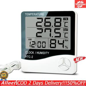 [ToolOutlet]High-Precision Digital Thermometer Hygrometer with Long Battery Life for Indoor Use
