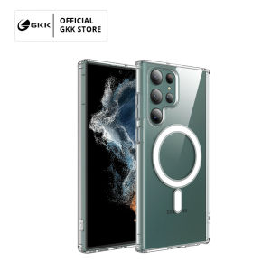 GKK Case Samsung S23 S23 PLUS S23 ULTRA Magnetic Wireless Charging Case Anti Menguning