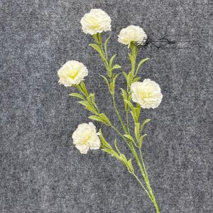 5-10 Cành Cẩm Chướng 5B 7CM (hoa phăng) bó hoa trang trí tiệc sự kiện Hoa Lụa LyLy Decor