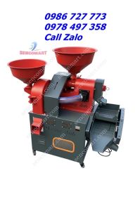 Máy xát gạo hoàng anh 5555 plus liền khối