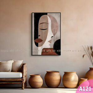 Tranh khách sạn trừu tượng khổ lớn in vải canvas đã gồm khung cao cấp nhiều mẫu size lớn chất liệu canvas chống nước khung composite cao cấp dễ lau chùi chịu lực va đập tốt
