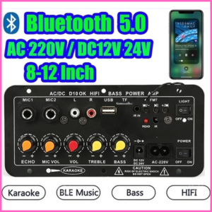 READY Amplifier mobil 12 volt kit power dc Digital bluetooth karaoke speaker rumahan 12-24V D30