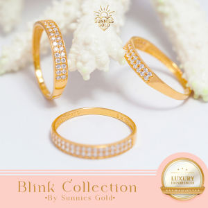 CINCIN WANITA EMAS GOLD KADAR 8K DAN KADAR 6K CINCIN EMAS MUDA WANITA MODEL SIMPEL FULL BATU PERMATA CANTIK SOSIALITA CK 213