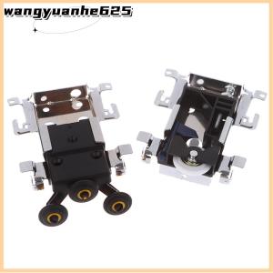 [WYH Store] 👗 Sliding Wardrobe Door Part Top bottom Down Wheels Runner Guides Kit Side-mounted Hanging Sliding Pulley Open Wheel For Cabinet