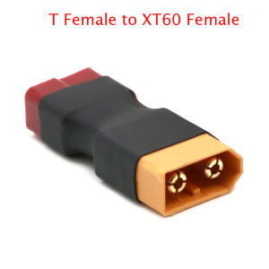 1pcs T Male Plug to XT60 Male / T Female Plug to XT60 Female Adapter For RC Helicopter LiPo Battery Plug Connector model