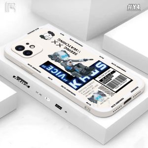 (Lokal Ready) Casing hp Vivo Y17S Y27S Y27 5G Y36 4G Y36 5G Y02 Y02T Y12s Y21 Y16 Y35 Y22 Y22s Y11 Y12 Y12i Y15 Y15s Y02s Y01 Y20 Y20s Y12A Y17 Y91C Y1S Y93 Y95 Y19 Y71 Kesing Mode Sesame Street Bear Kasus Mate Sampah Lembut Softcase