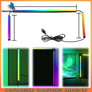 Vktech RGB USB Backlight Strip for Gaming Monitors RGB Lighting for PC Setup and Gaming Room Decor