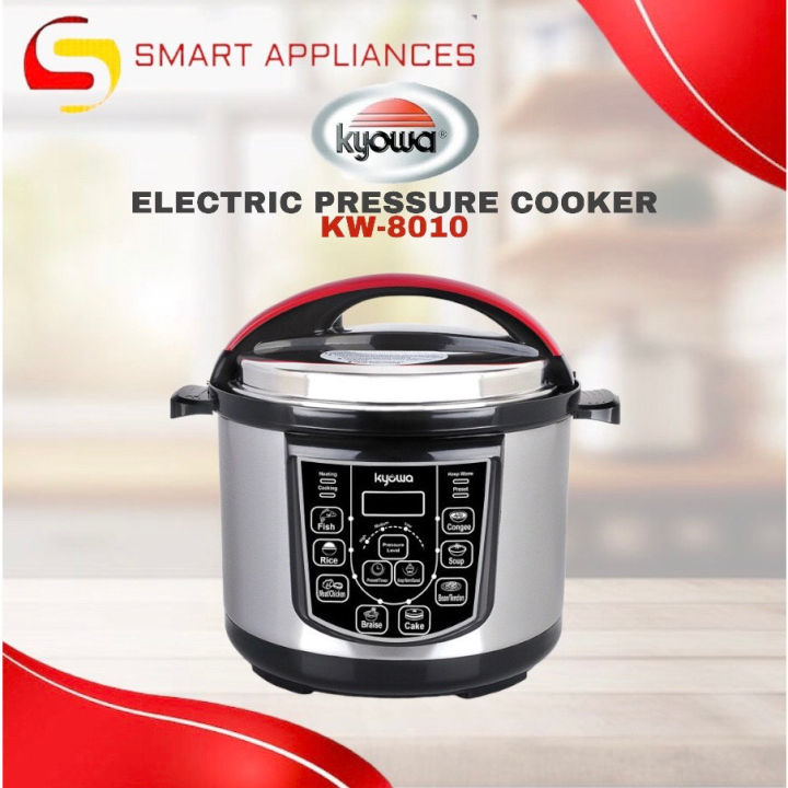 Kyowa Electric Pressure Cooker 6.0 L KW8010 Stainless Digital Lazada PH