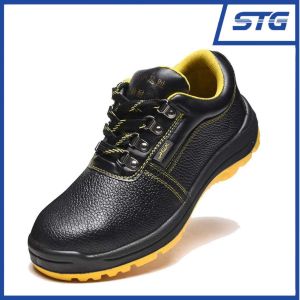 [SG Local Seller] STG Industrials Safety Shoes Yellow Bottom