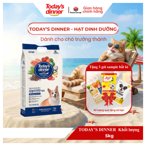 [ 1Kg/ 5kg ] Thức ăn hạt Today dinner Adult Dog cho chó trưởng thành 1kg