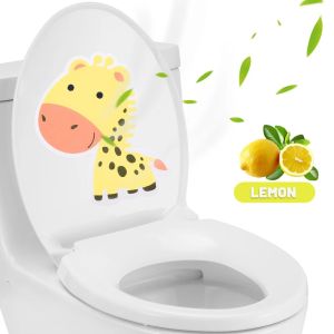 Self-adhesive Toilet Deodorant Stickers Bathroom Wall Sticker Air Fragrance Felt Fragrant Remove Odor Sticker