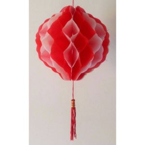 Yu Yi Kualitas PREMIUM Lampion merah putih / 17 agustus / 17an / 8 inch / 20cm / HUT RI