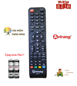 Remote Điều khiển tivi Arirang LED/LCD/Smart TV- Hàng chính hãng theo TV 100% Tặng kèm Pin