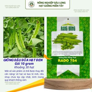 Hạt giống Đậu Rồng Thái Rado 754 (10g~30 hạt) nảy mầm tốt thu hoạch nhiều lần cây lâu năm