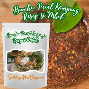 Bumbu Pecel Khas Kampung Resep Si Mbok