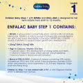 Enfalac Baby Step 1 - 2.32kg Susu Bayi Milk Formula Powder. 