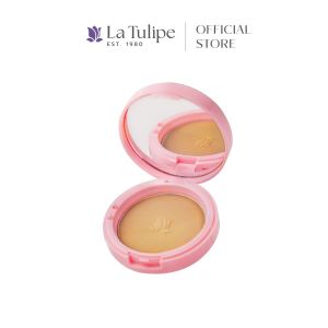 La Tulipe Active Flawless Pressed Powder SPF23 Makeup Bedak Padat Tahan Lama