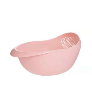 ANGY Durable PP Cleaning Tools Kitchen Supplies Ease of Use Wash Filter Rice Bowl Rice Washing Sieve Drain Basket Vegetable Basket