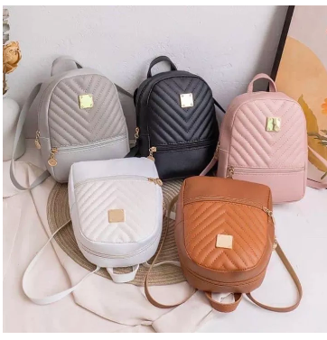 6655 Korean Style Cute Mini Backpack for Girls Women Zipper Backpack Casual  Bag Lazada PH