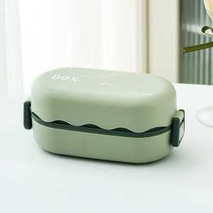 Kotak Makan Kotak Bekal Bento Lunch Box Bento 2 lapisan 850ml