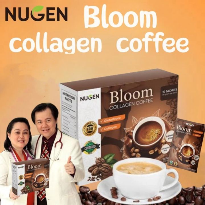 100 % Original Bloom Collagen Coffee Nugen Pure Collagen Drink ...