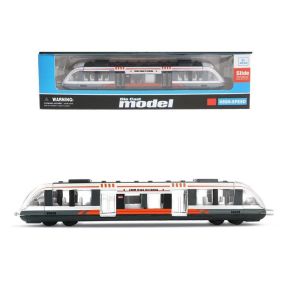 TWH MAINAN KERETA API MRT LRT TRAIN KERETA CEPAT MINIATUR DIECAST DENGAN KOTAK LUX