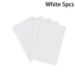 WH XXHZ 5/10Pcs NFC215 Bla White Cards Rewritable NFC NT-AG215 PVC Cards Blank Easy Convenient Programmable NFC Business Card [MY]