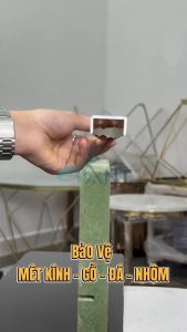 Nẹp u12 tai nẹp U âm trang trí vách tường nẹp chỉ tường thanh dài 2m7