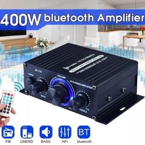 ✅【Local delivery】✅AK-170 HiFi Stereo Audio Power Amplifier 200W+200W Dual Channel Power Amp with RCA Input