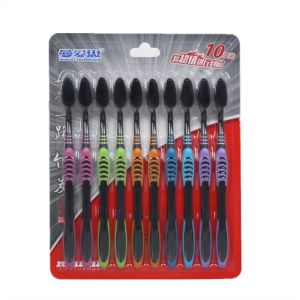 Sikat Gigi Dewasa Set 10in1 / Toothbrush Double Care Sensitive Colorful / Sikat Pembersih Gigi