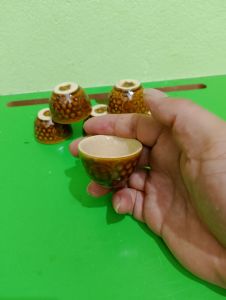 Set 30 chén dùng để đựng trứng vịt lộn bằng gốm