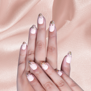 SOEZI Womens Goldilocks Reusable SOEZI Press On Nails | Artificial False Nail Extension