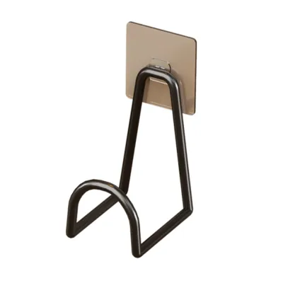 ZHANXENG498 Wall-Mounted Badminton Racket Rack Punch Free Adhesive Tennis Racket Shelf Durable Metal Pickleball Rackets Wall Holder for Badminton/Tennis/Pickleball