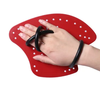 LIUJIR 1 Pairs Kids Finger Webbed Paddle Swimming Strokes Practice Adjustable Accessory Diving Swim Paddles Hand Girdles Correction Hand Fins Swimming Paddles Diving Palm