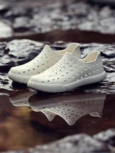 ORNGMALL Men Jelly Sandals Summer Garden Beach Hollow Mules Clogs Waterproof Shoes Comfortable Lightweight Size 36-45
