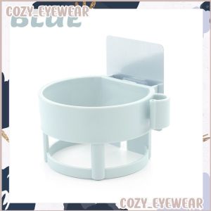 (HOOK)Hair Dryer Storage Hook Holder Stand Adhesive Wall Mounted Hanger Durable Shelf Rack Toilet Bathroom Organizer