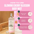 The Body Shop Glowing Cherry Blossom Body Mist Fragrance 100ml. 