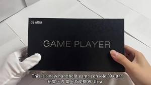 New Product 09ultra Handheld Game Console 5.1 2-inch dual-player HD with stand PSP Game Console