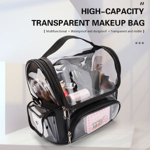 PVC Dresser Kit Womens Travel Makeup Bag Cosmetic Storage Kit