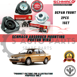 PROTON WIRA depan front ABSORBER MOUNTING 100% SCHMACO
